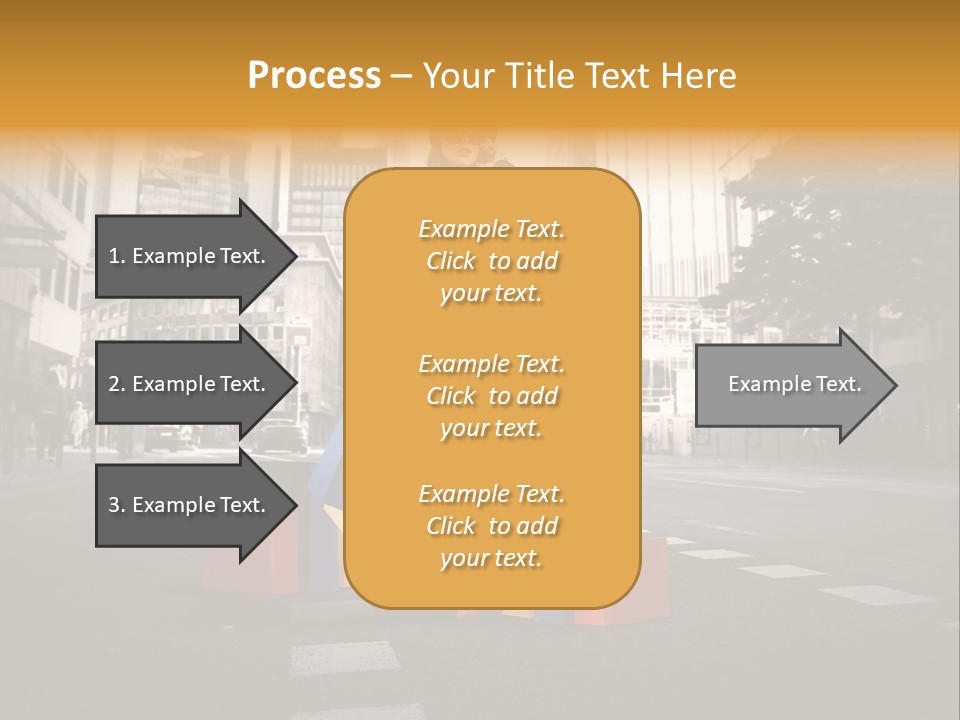 Call Street White PowerPoint Template