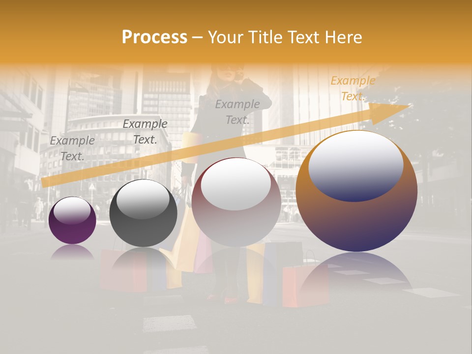 Call Street White PowerPoint Template