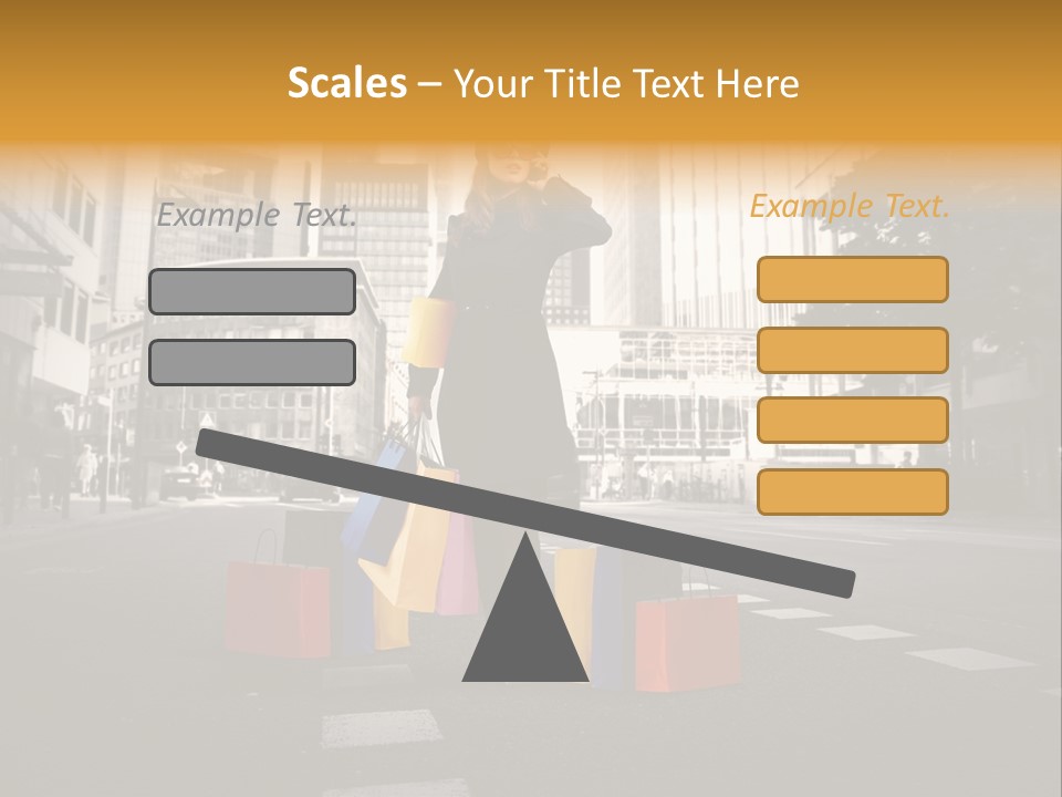 Call Street White PowerPoint Template