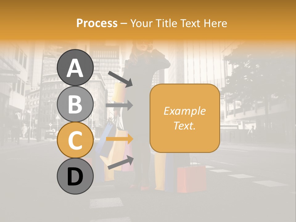 Call Street White PowerPoint Template