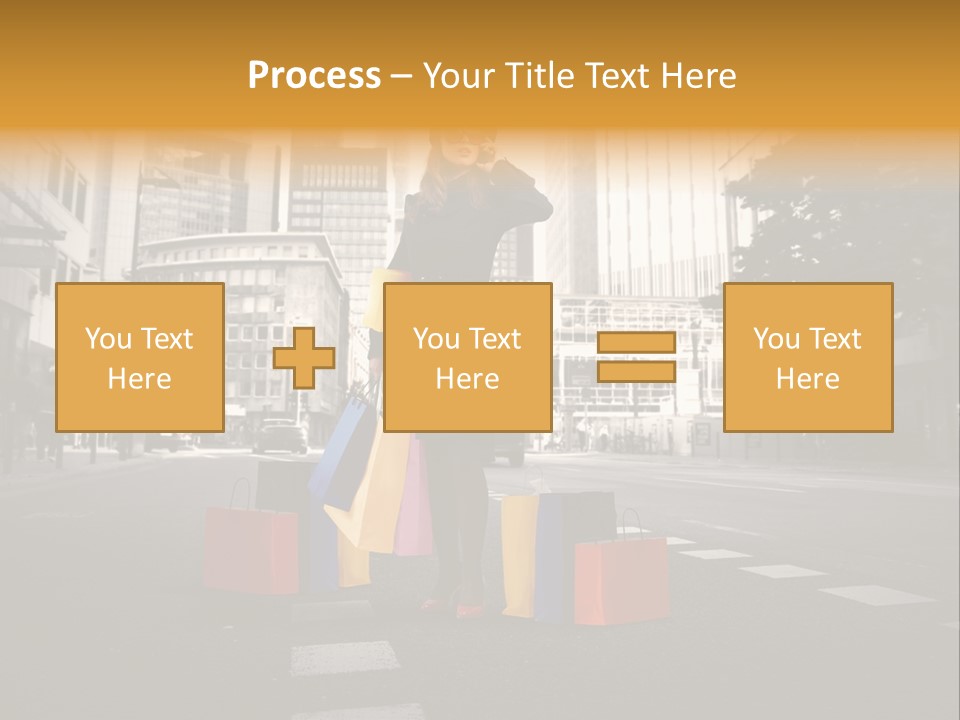 Call Street White PowerPoint Template
