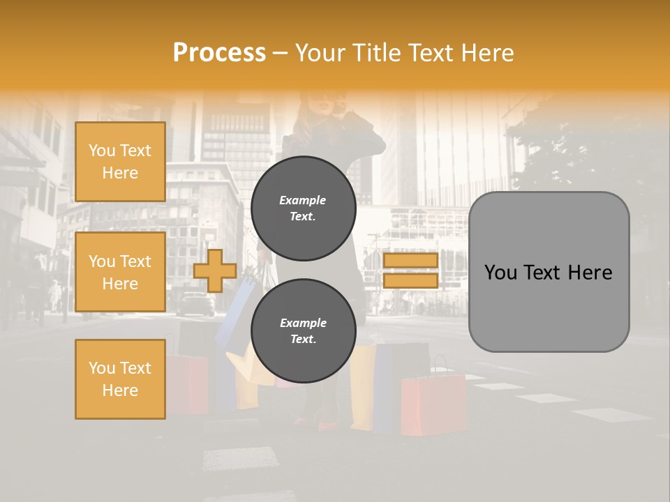 Call Street White PowerPoint Template