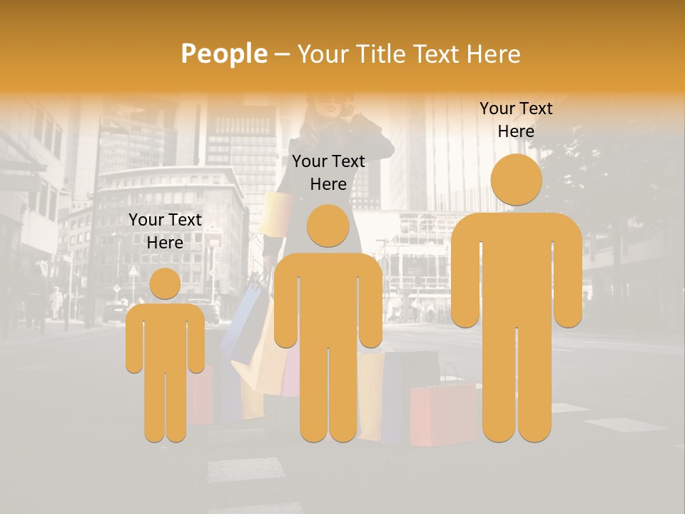 Call Street White PowerPoint Template