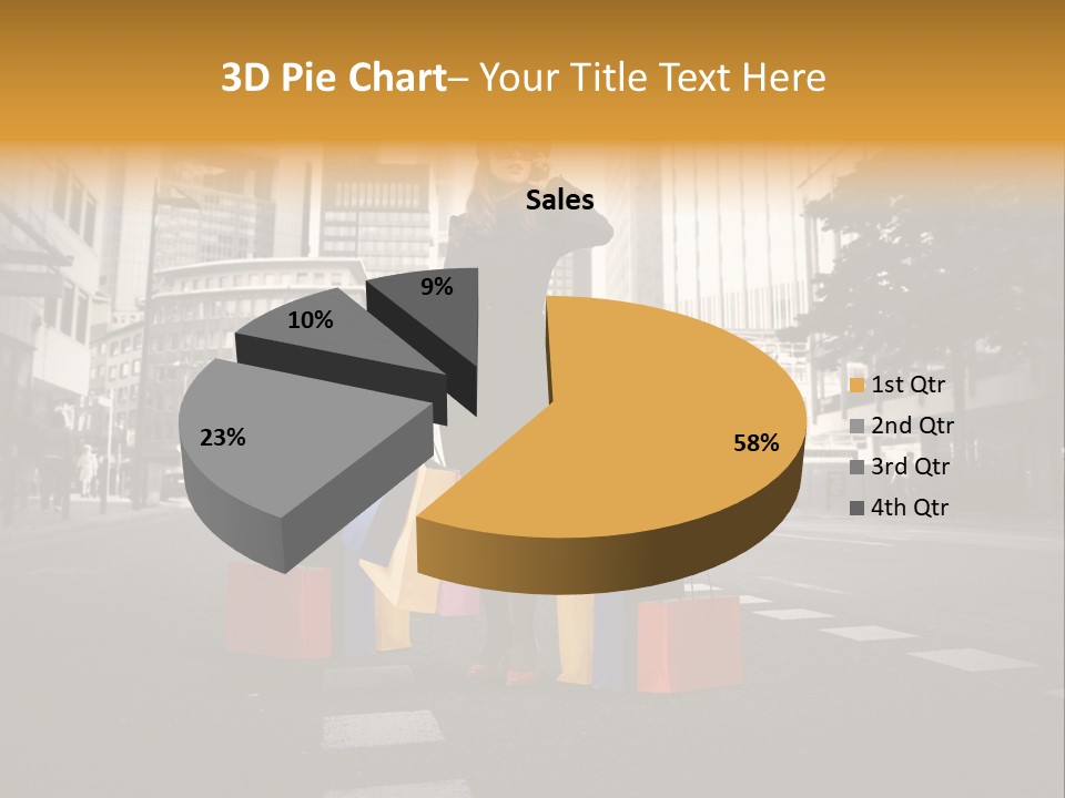 Call Street White PowerPoint Template
