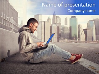 Student Web Travel PowerPoint Template