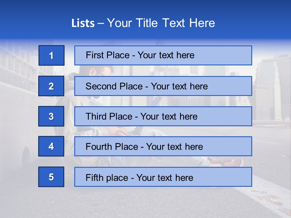 Student Web Travel PowerPoint Template