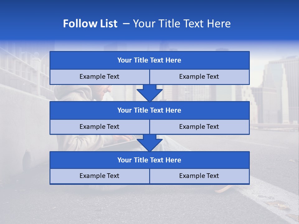 Student Web Travel PowerPoint Template