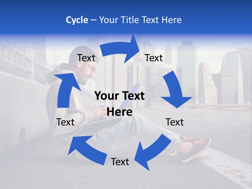 Student Web Travel PowerPoint Template