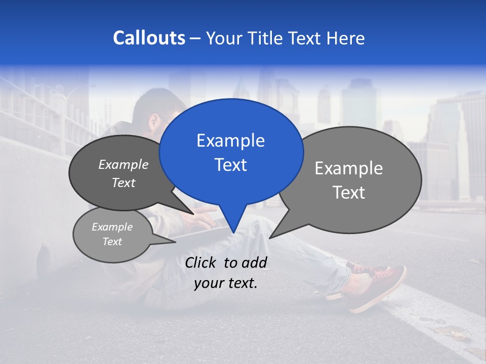 Student Web Travel PowerPoint Template