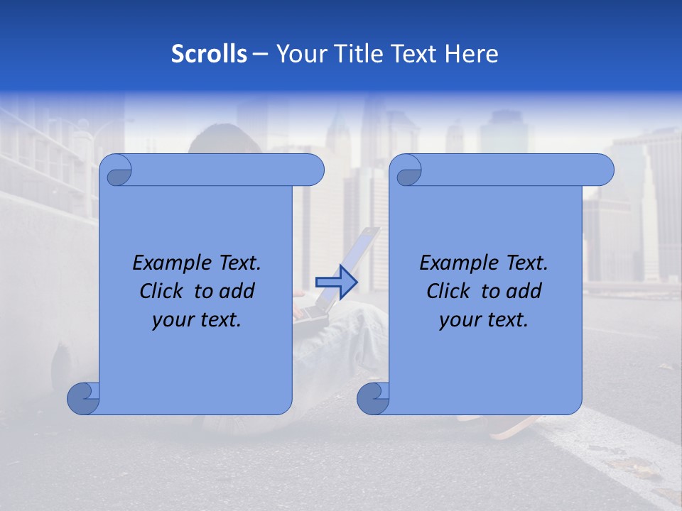 Student Web Travel PowerPoint Template
