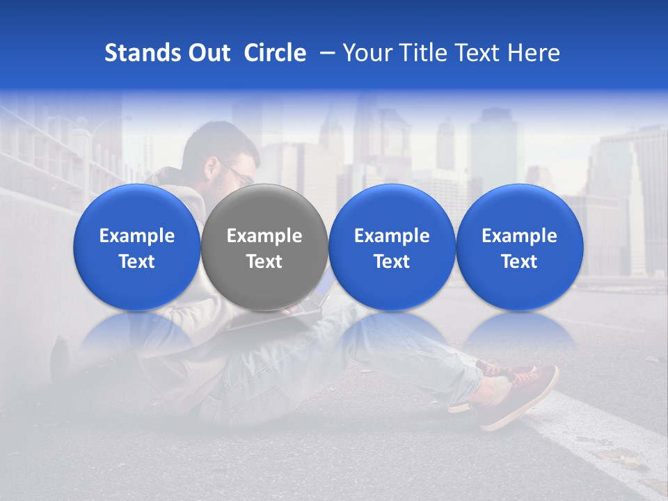 Student Web Travel PowerPoint Template