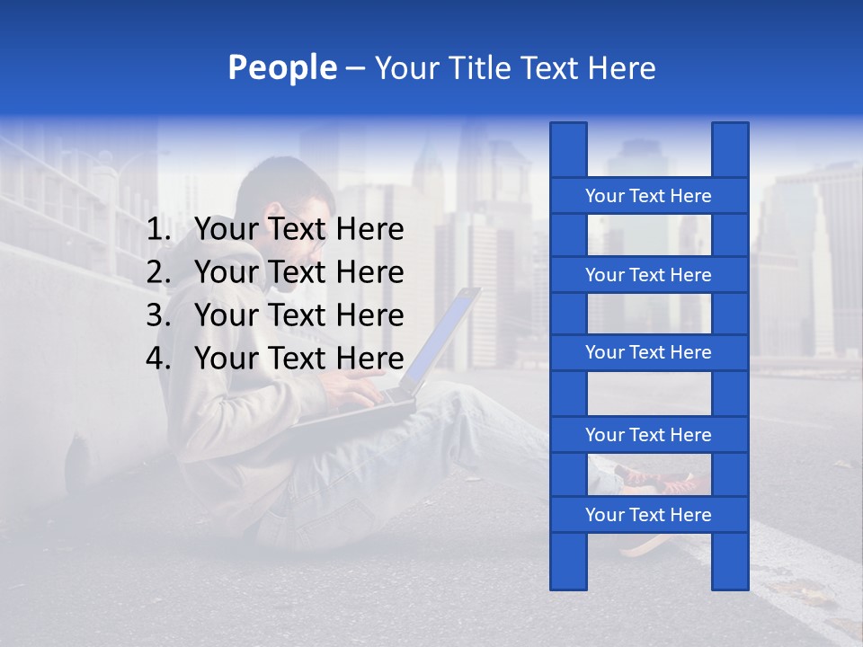 Student Web Travel PowerPoint Template