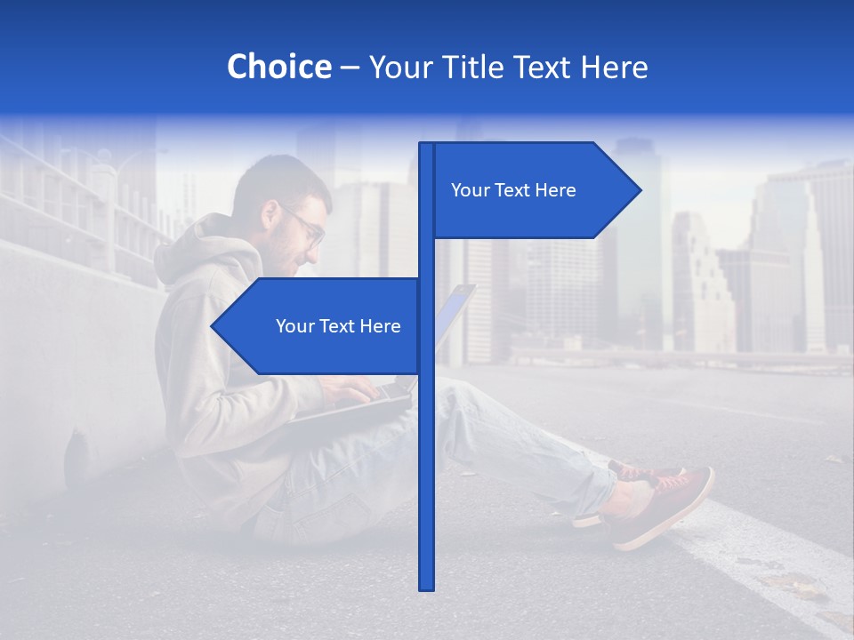 Student Web Travel PowerPoint Template