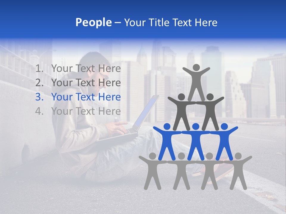 Student Web Travel PowerPoint Template