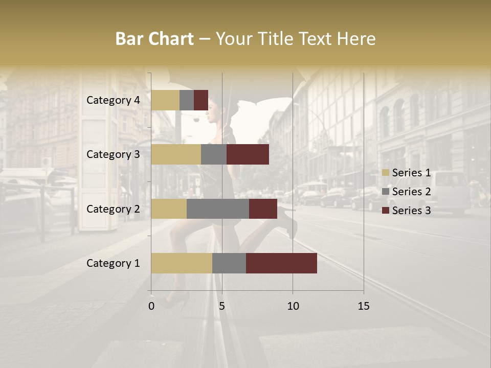 Profile Urban Crosswalk PowerPoint Template