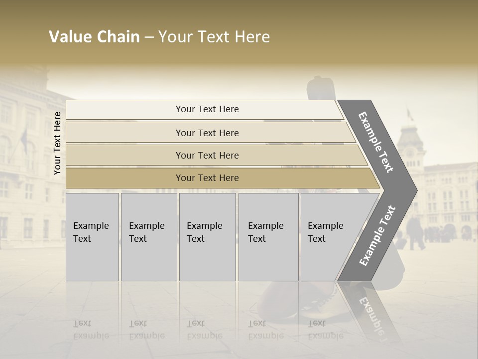 White Music Bass PowerPoint Template
