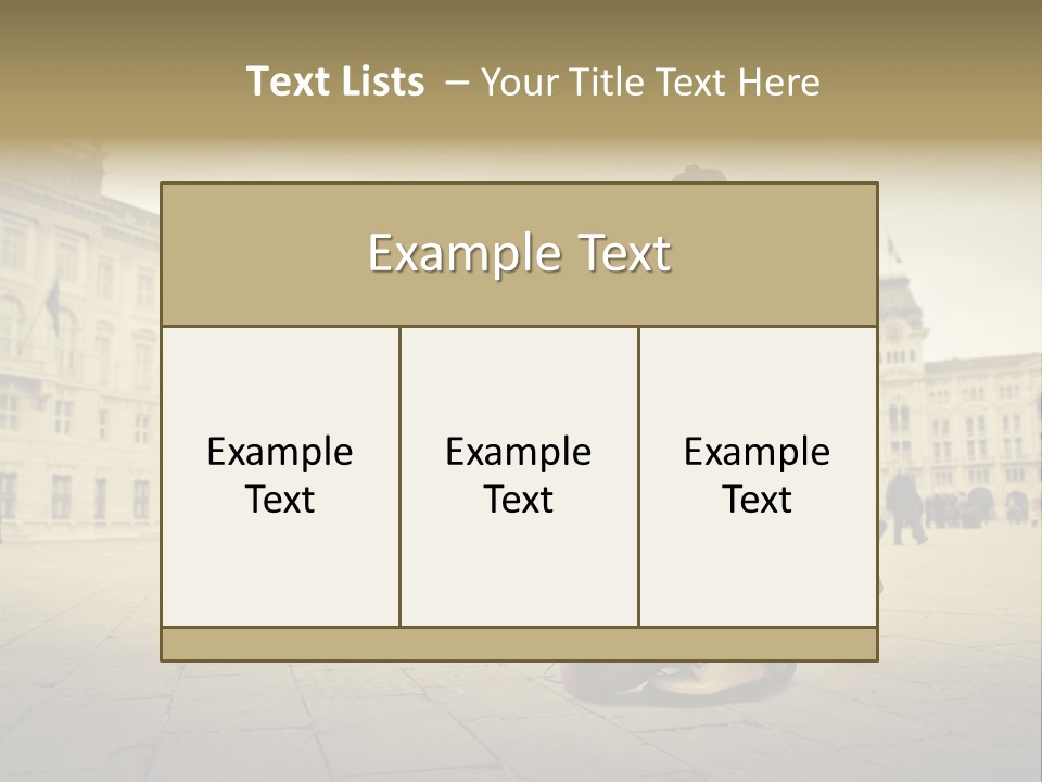 White Music Bass PowerPoint Template