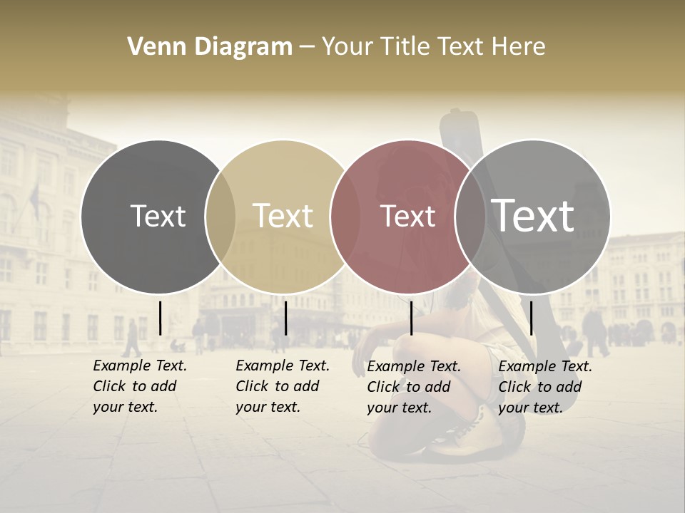 White Music Bass PowerPoint Template