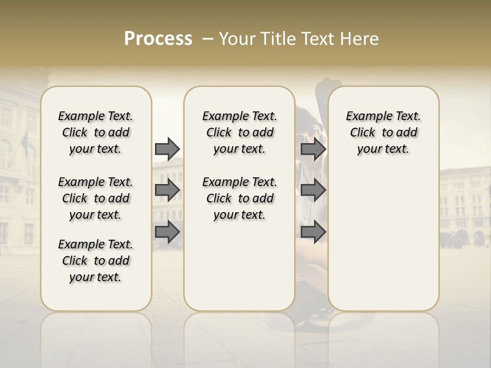 White Music Bass PowerPoint Template