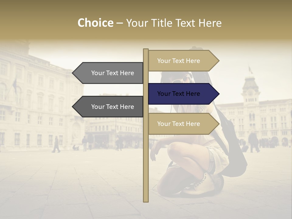 White Music Bass PowerPoint Template