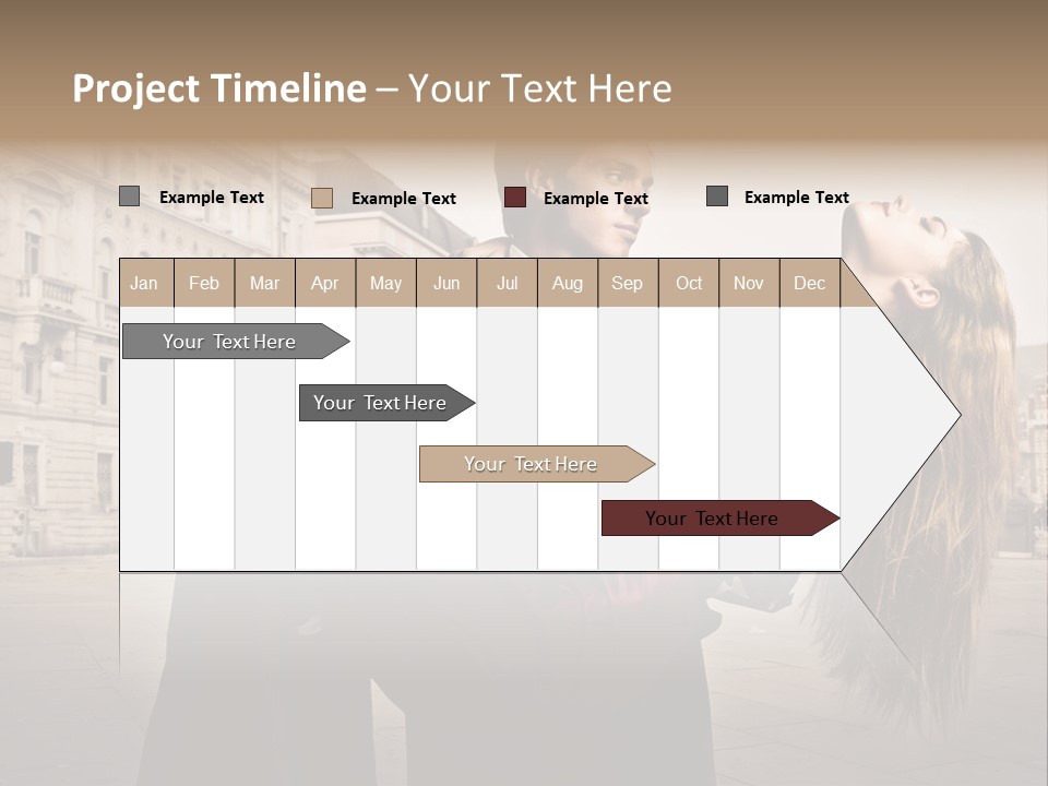 Boyfriend Love Touch PowerPoint Template