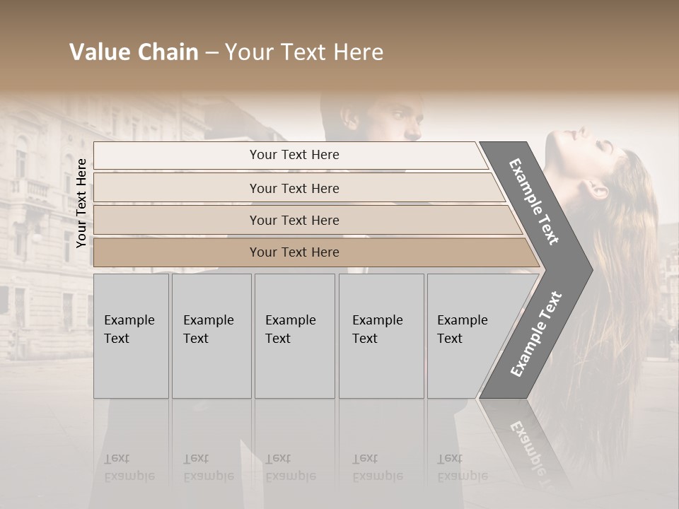 Boyfriend Love Touch PowerPoint Template