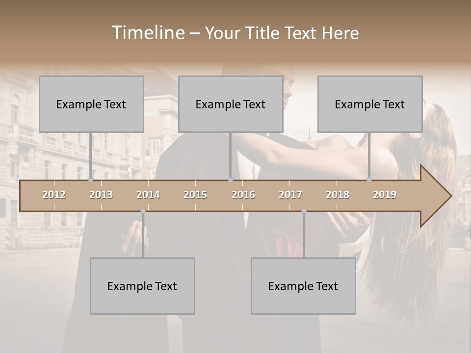 Boyfriend Love Touch PowerPoint Template