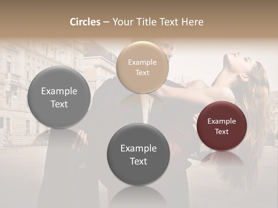 Boyfriend Love Touch PowerPoint Template