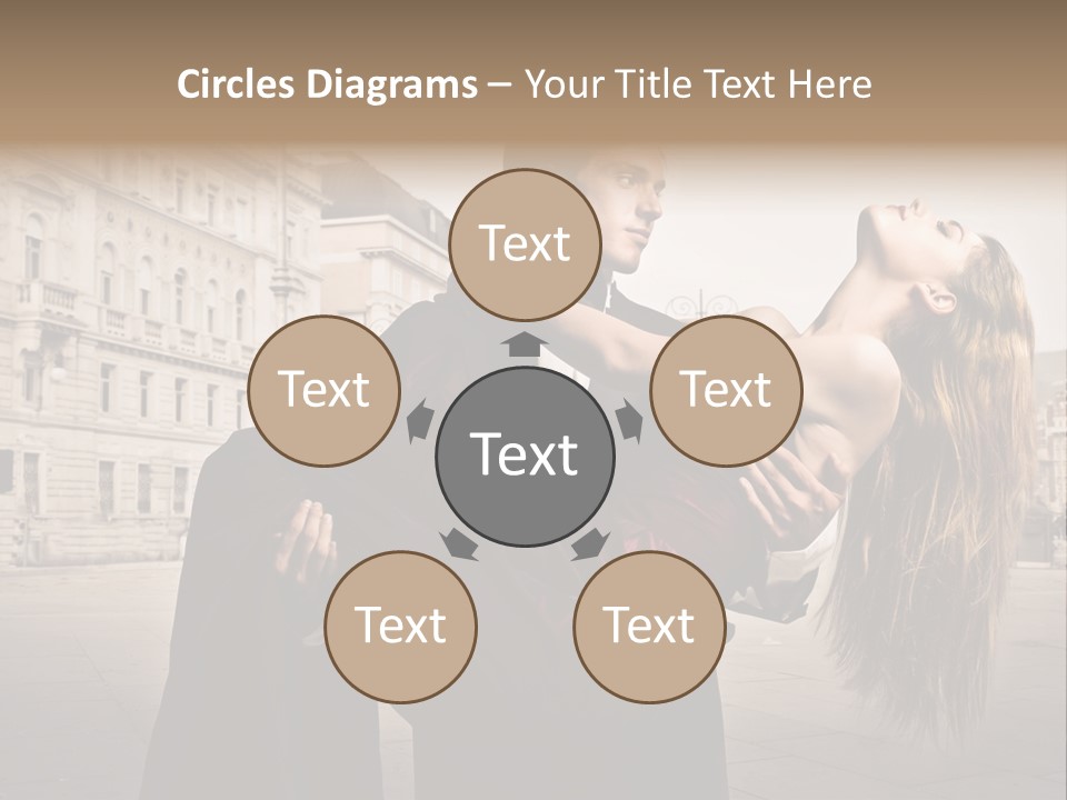 Boyfriend Love Touch PowerPoint Template