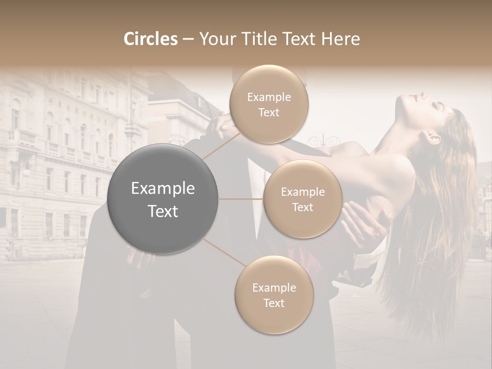 Boyfriend Love Touch PowerPoint Template