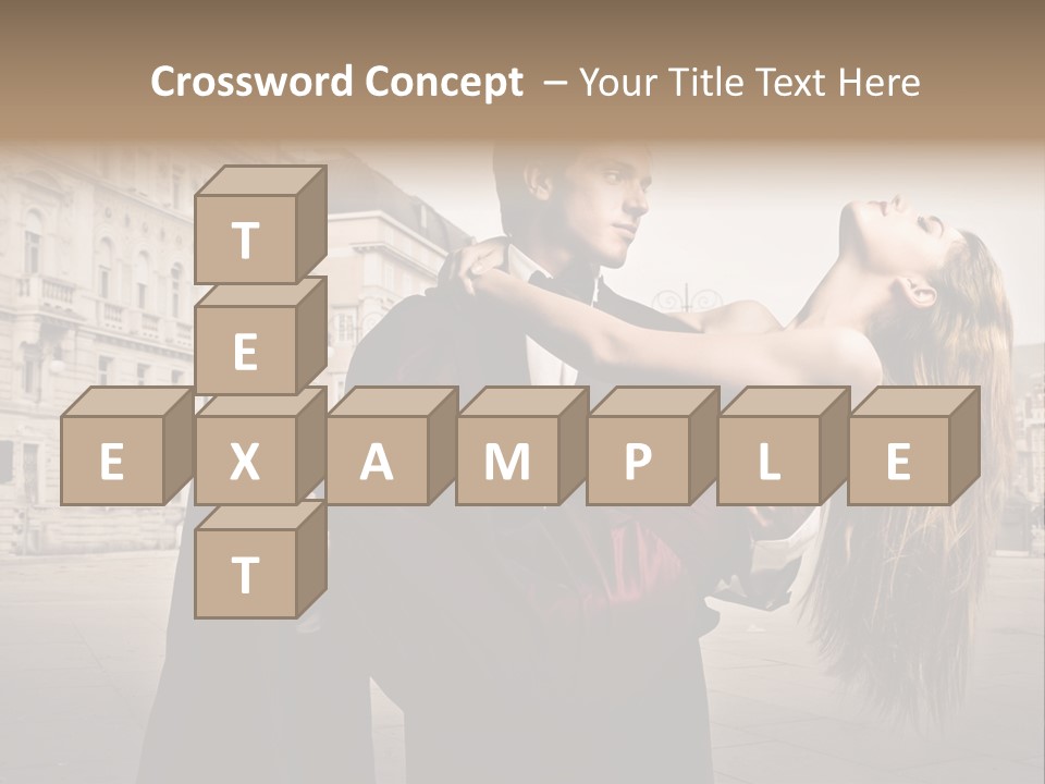 Boyfriend Love Touch PowerPoint Template