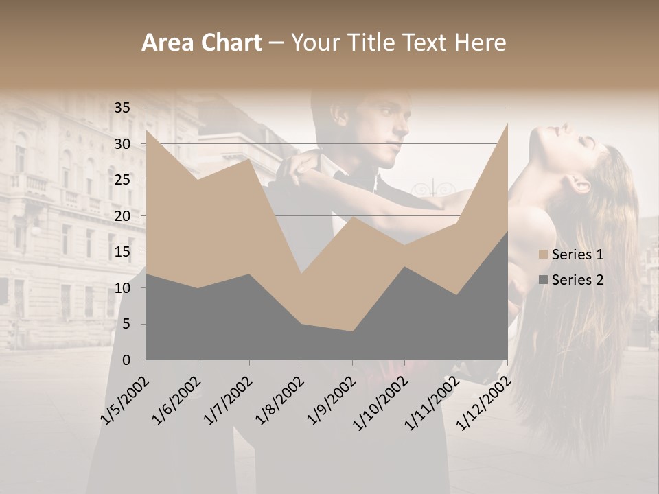 Boyfriend Love Touch PowerPoint Template