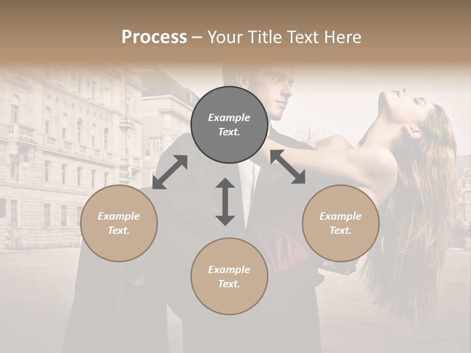 Boyfriend Love Touch PowerPoint Template