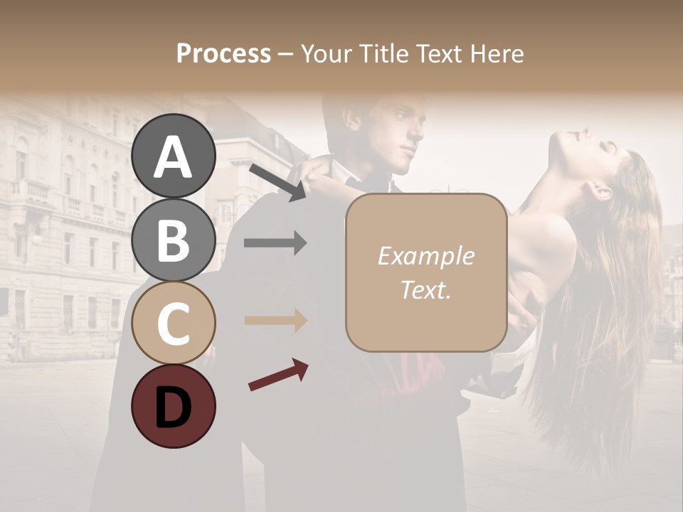 Boyfriend Love Touch PowerPoint Template