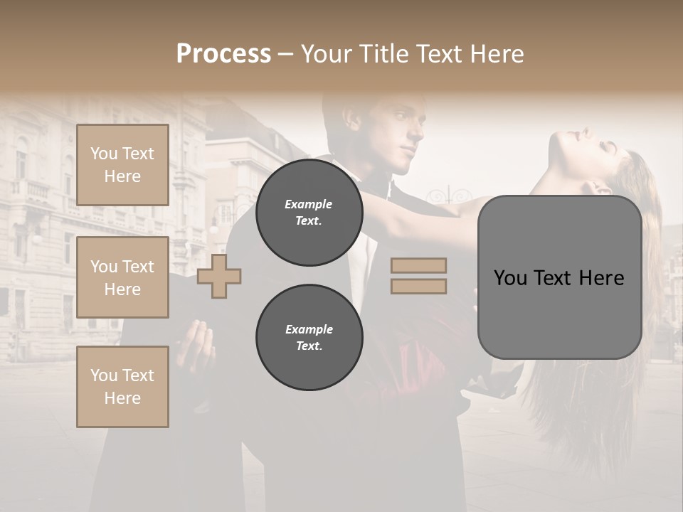 Boyfriend Love Touch PowerPoint Template