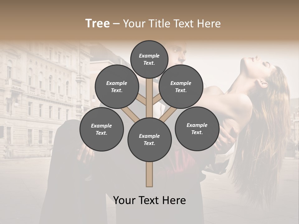 Boyfriend Love Touch PowerPoint Template