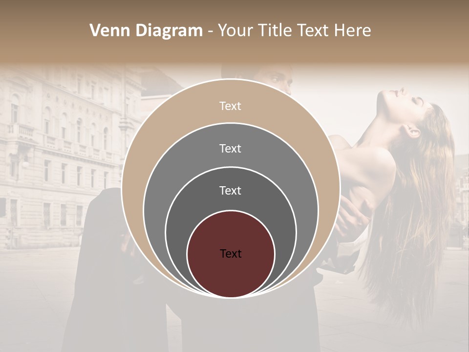 Boyfriend Love Touch PowerPoint Template