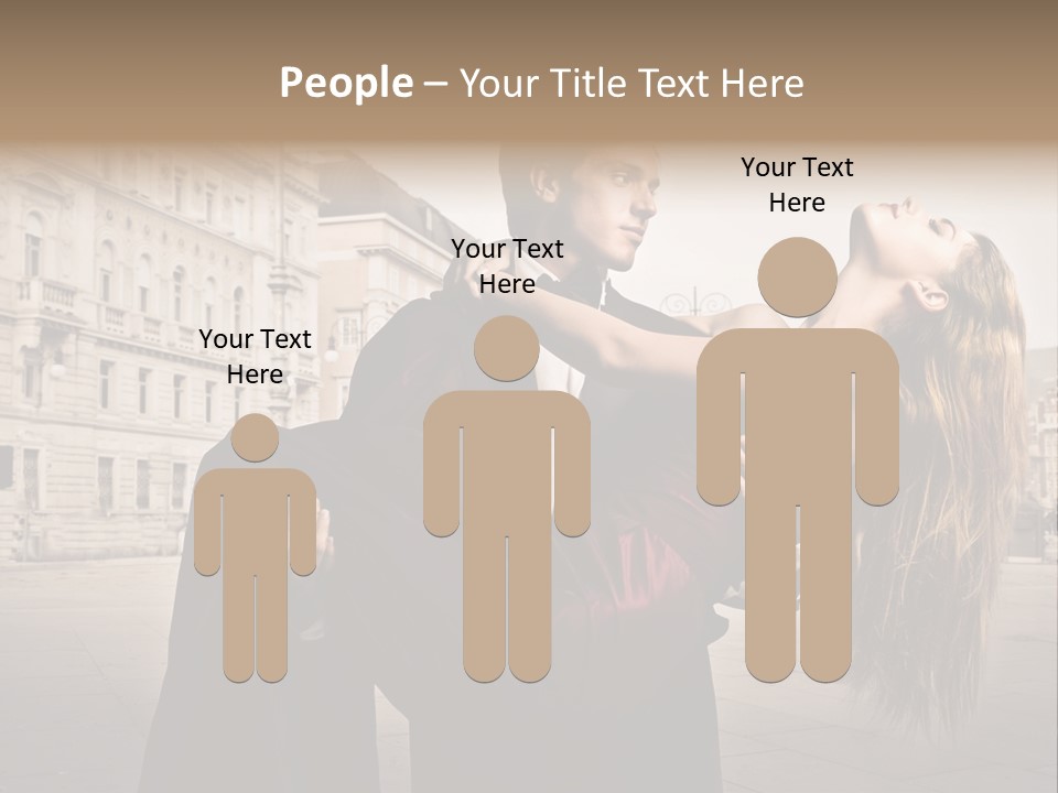 Boyfriend Love Touch PowerPoint Template