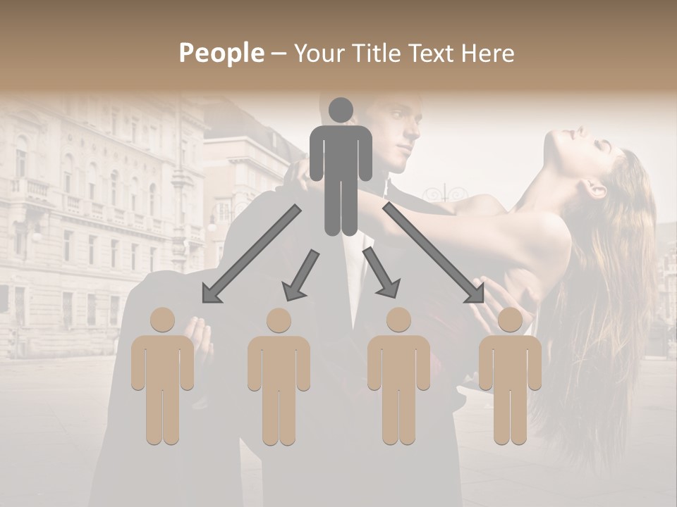 Boyfriend Love Touch PowerPoint Template