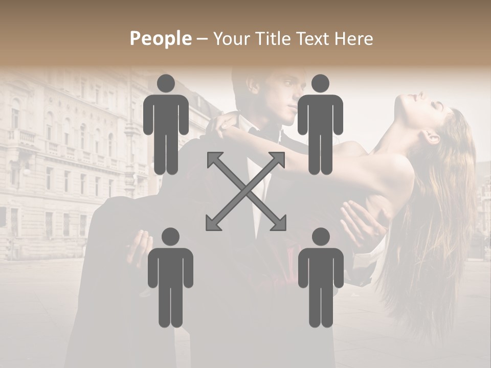 Boyfriend Love Touch PowerPoint Template