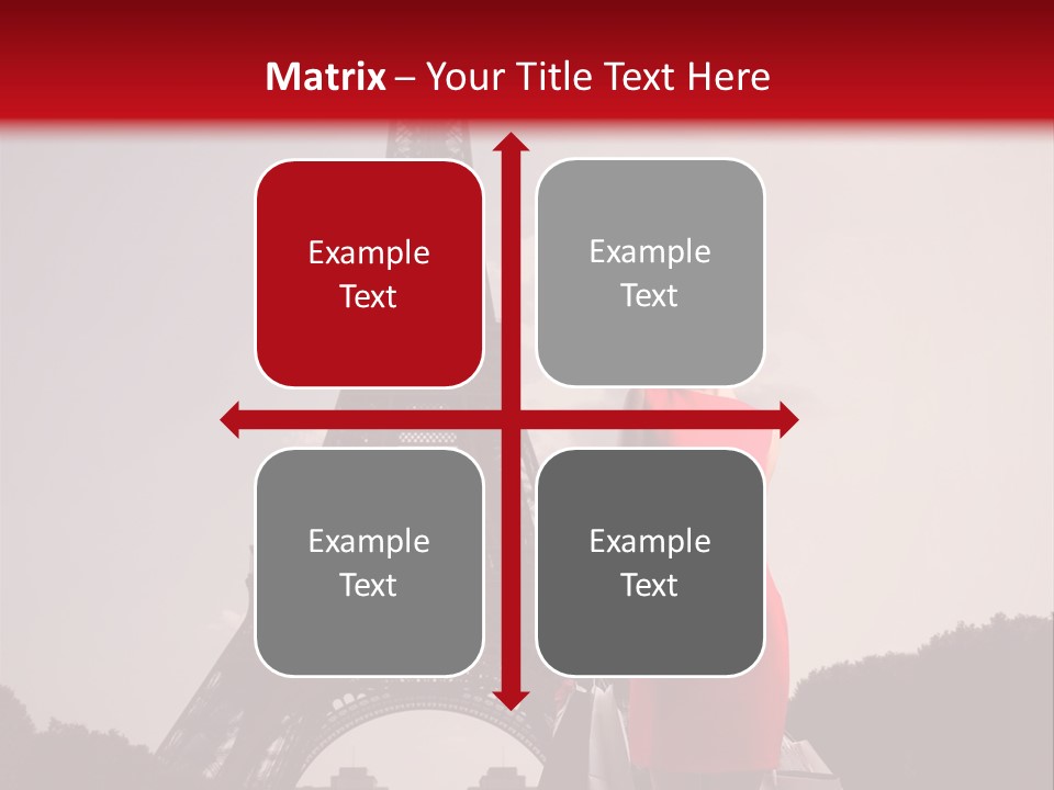 Rich Walk Dress PowerPoint Template