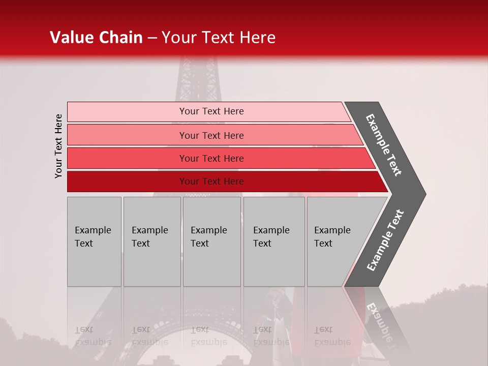 Rich Walk Dress PowerPoint Template