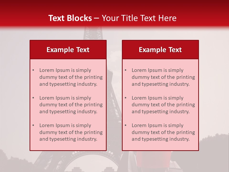 Rich Walk Dress PowerPoint Template