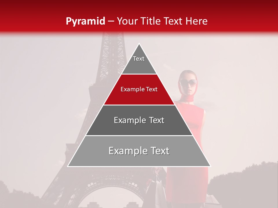 Rich Walk Dress PowerPoint Template