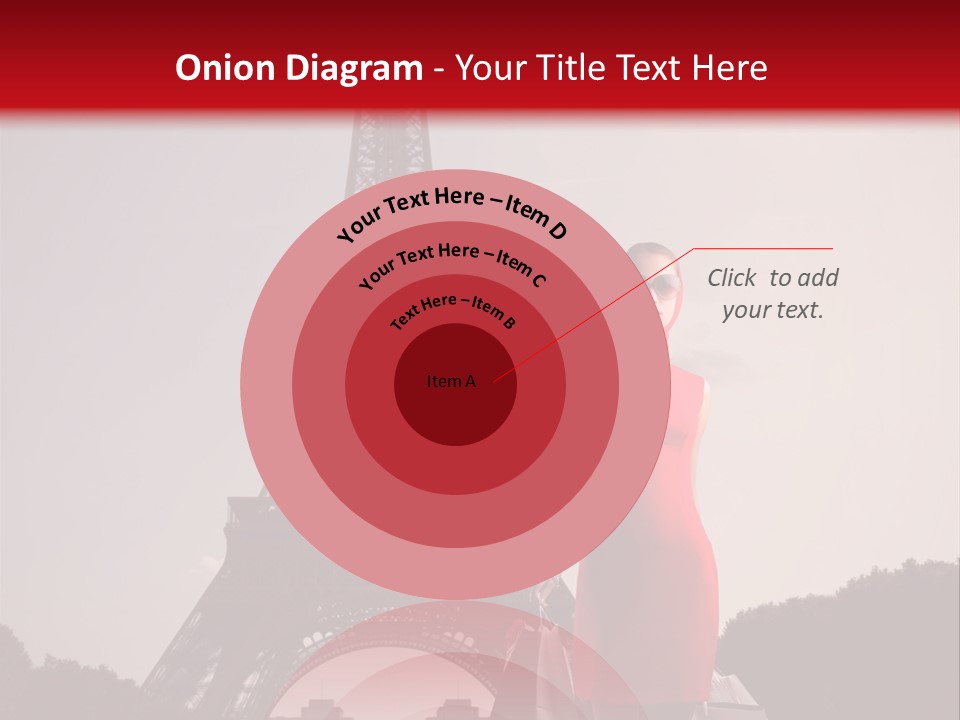 Rich Walk Dress PowerPoint Template