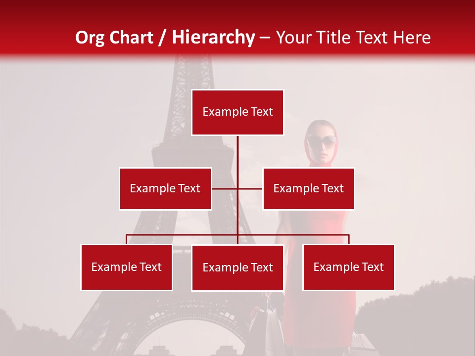 Rich Walk Dress PowerPoint Template