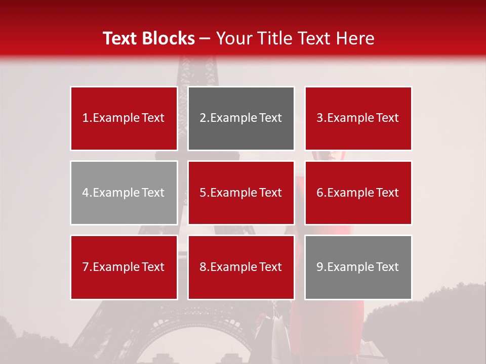 Rich Walk Dress PowerPoint Template