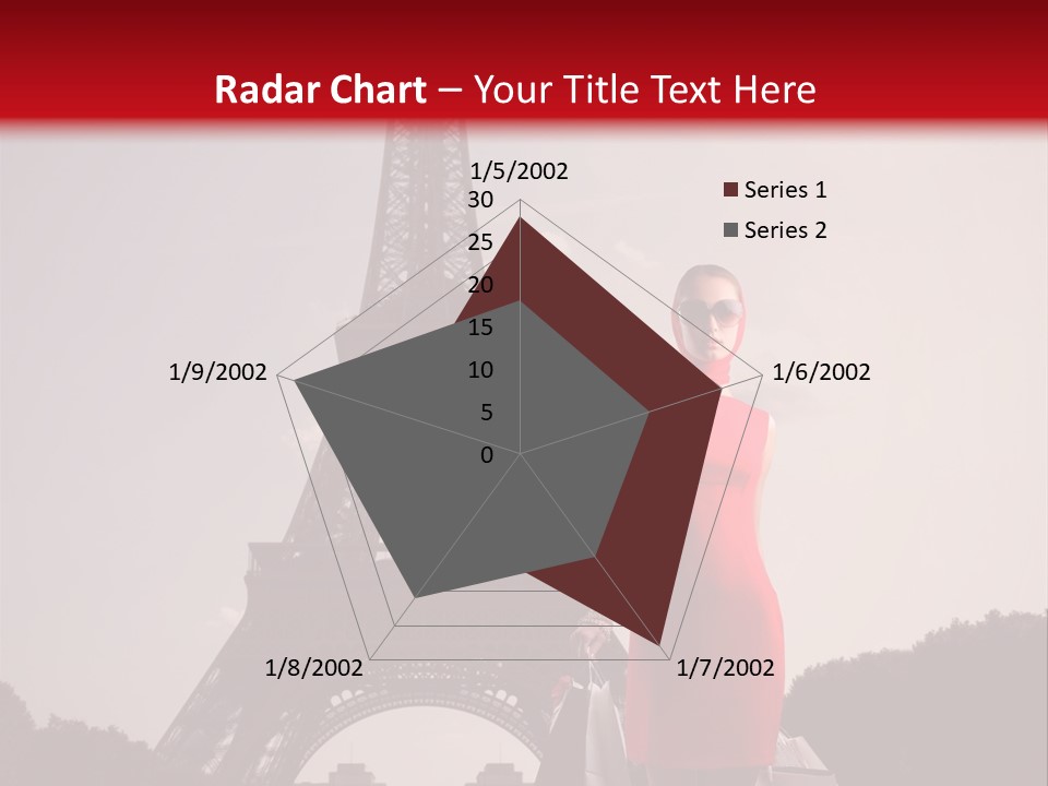 Rich Walk Dress PowerPoint Template