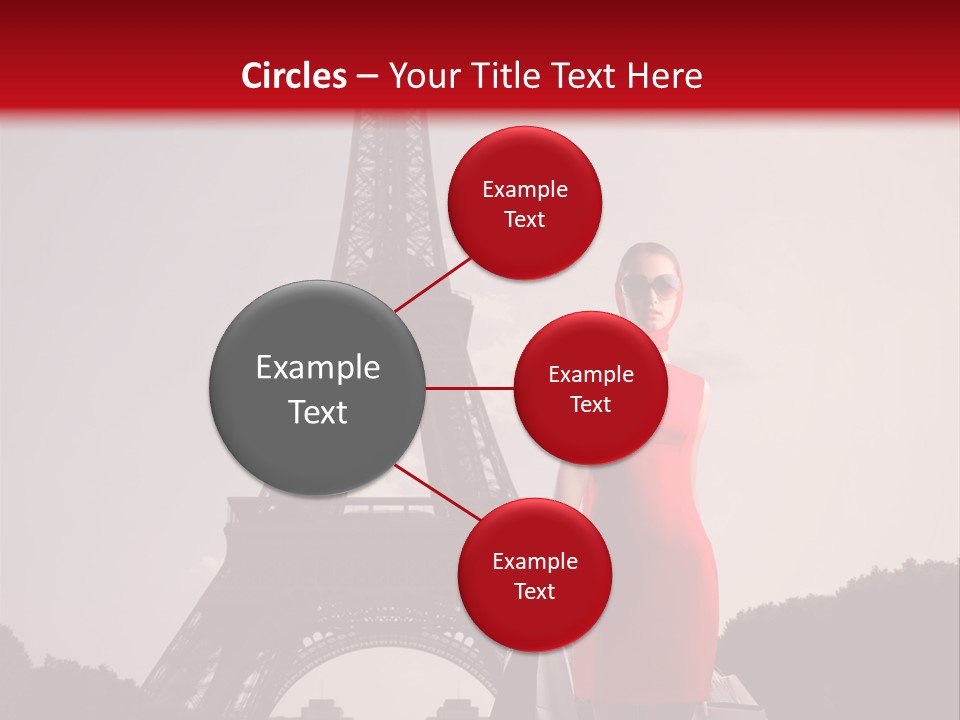 Rich Walk Dress PowerPoint Template