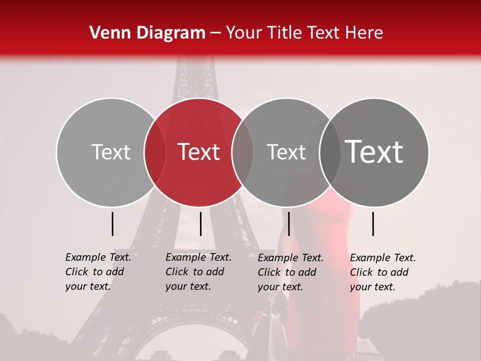 Rich Walk Dress PowerPoint Template